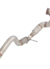 Xforce Turbo Exhaust Downpipe With Hi-Flow Racing Catalytic Converter Mercedes Benz A45 W176 2013-2018                                     - ESA45KITB - Image 2