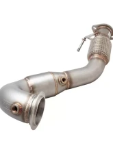 XForce Turbo Exhaust Down Pipe Kit With Hi-Flow Catalytic Converter  Hyundai Sonata N 2021+                                     - ESHS21KITB - Image 2