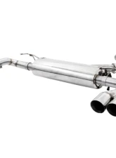 XForce 3inch Stainless Steel Catback System w/Varex Muffler and Smartbox Kia Forte | Forte 5 GT BB 1.6T Sedan and Hatch 2019+                                     - ESKC19VKCSB - Image 4