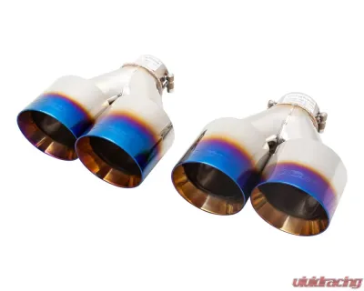 XForce Exhaust Tail Pipe Tip Onward Facelift Blue Tip Option Kia Forte Gt 2022 - ESKC22BLUTP
