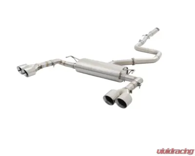 XForce 3inch Stainless Steel Catback System w/Varex Muffler and Smartbox KIA Forte GT BD 1.6T Sedan | Hatch Facelift 2022+ - ESKC22VKCSB
