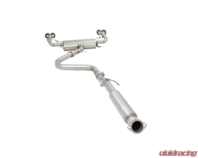 XForce 3inch Stainless Steel Catback System w/Varex Muffler and Smartbox KIA Forte GT BD 1.6T Sedan | Hatch Facelift 2022+ - ESKC22VKCSB