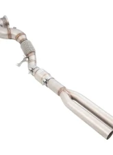 Xforce Turbo Exhaust Downpipe And Hi-Flow Catalytic Converter Audi Rs3 8V 2015-02017                                     - ESRS315KITB - Image 2