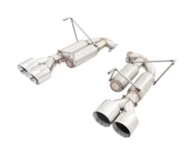 XForce 304 3inch Axle-Back System with Quad Hot Dog Rear Subaru WRX Sedan 2011