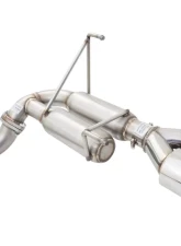 XForce 304 3inch Catback System w/Quad Hot Dog rear Subaru WRX Sedan 2011                                     - ESSW28CS - Image 2