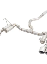 XForce 304 3inch Catback System w/Quad Hot Dog rear Subaru WRX Sedan 2011                                     - ESSW28CS - Image 5