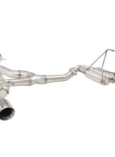 XForce 304 Stainless Steel 3inch Race Edition Catback System Subaru WRX VB                                     - ESSW29RCS - Image 4