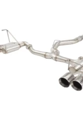 XForce 304 Stainless Steel 3inch Race Edition Catback System Subaru WRX VB                                     - ESSW29RCS - Image 2