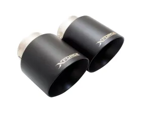 Xforce Exhaust Tail Pipe Tip Black Tip Option Toyota Supra GR 2020-2025