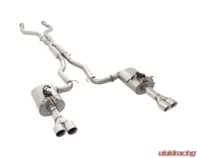 XForce Stainless Steel Twin 3inch System with Hot-Dog Centre Muffler and Varex Rear Mufflers Holden Commodore SS | SS-V - ESVF73UTEVKCS