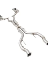 XForce Stainless Steel Twin 3inch System with Hot-Dog Centre Muffler and Varex Rear Mufflers Holden Commodore SS | SS-V                                     - ESVF73UTEVKCS - Image 3