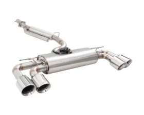 XForce 304 Stainless Steel 3inch Catback System w/Varex Volkswagen Golf R MK8