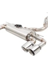 XForce 304 Stainless Steel 3inch Catback System w/Varex Volkswagen Golf R MK8                                     - ESVW13VKCS - Image 2