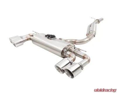 XForce 304 Stainless Steel 3inch Catback System w/Varex Volkswagen Golf R MK8 - ESVW13VKCS