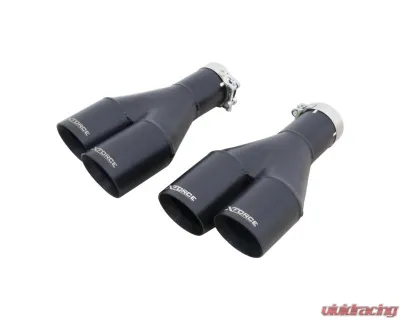 Xforce Black Tip Option System only KIA Forte & Forte 5 GT - ESKC19BLKTIPS