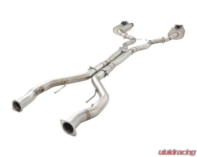 Xforce Stainless Steel Twin 3" System w/ Straight Pipe Centre Muffler & Varex Rear Mufflers Pontiac G8/Chevrolet SS Sedan - ESVF74VKCS