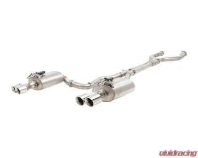 Xforce Stainless Steel Twin 3" System w/ Straight Pipe Centre Muffler & Varex Rear Mufflers Pontiac G8/Chevrolet SS Sedan - ESVF74VKCS