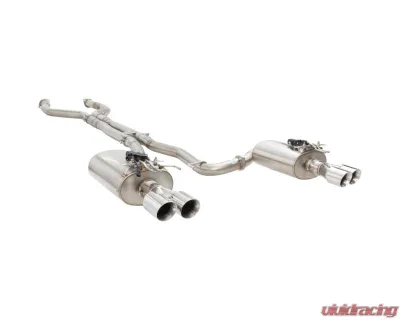 Xforce Stainless Steel Twin 3" System w/ Straight Pipe Centre Muffler & Varex Rear Mufflers Pontiac G8/Chevrolet SS Sedan - ESVF74VKCS