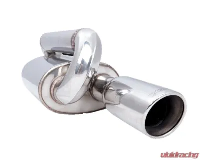 XForce 2.25" Twin-Loop Oval Muffler (Left Inlet) - S12L-2.25