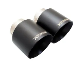 XForce Matte Black Tips BMW F22 M235i | M240i 2014-2016