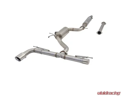 XForce Varex Valved Cat Back Exhaust System Volkswagen Golf TSI MK7 | MK8 2013+ - ESVW01VKCS