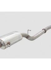 Xforce Cat Back With Oval Single Outlet Muffler 409 Subaru WRX/STI GC GD GG 1994-2007                                     - E4-SW05-MP02-CBS - Image 2