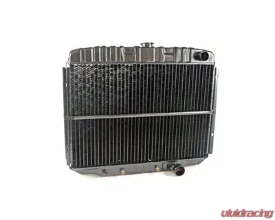 Scott Drake 24 Inch 3-Row Hi-Flo Radiator Ford Mustang 1967-1969 - 338-3HF