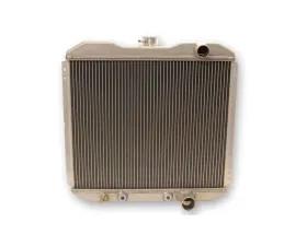 Scott Drake 2 Row Down Flow Aluminum Radiator Ford Mustang 1967-1969