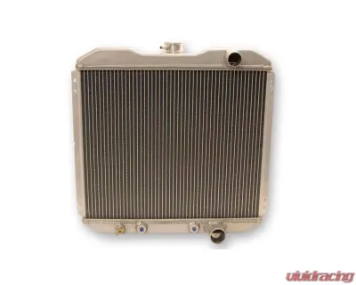 Scott Drake 2 Row Down Flow Aluminum Radiator Ford Mustang 1967-1969 - 340-2AL