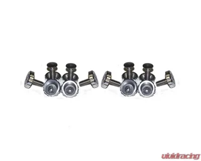 Scott Drake Billet Under Hood Hardware 24 pieces Ford Mustang 1964-1973 - 378178-BL-24