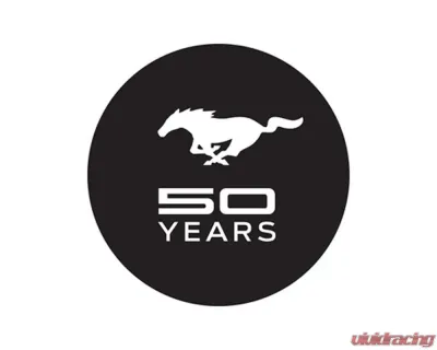 Scott Drake 50 Years Windshield Decal Ford Mustang 1964-2022 - 50YEARS-DECAL