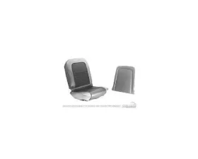 Scott Drake Full Set Fastback Upholstery Black Ford Mustang 1967