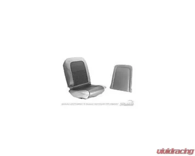 Scott Drake Full Set Fastback Upholstery Black Ford Mustang 1967 - 67FB-S-FULL-BK
