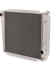 Scott Drake Radiator 2-Row Aluminum with Transmission Cooler V8 Ford Bronco 1966-1977                                     - 8005-AL - Image 2