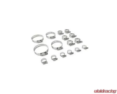 Scott Drake Stainless Steel FoMoCo Hose Clamp Kit - 8287-SBFK