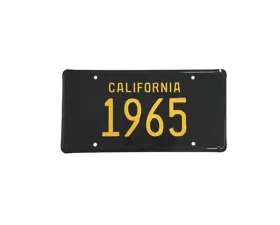 Scott Drake California License Plate