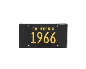 Scott Drake California License Plate