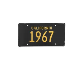 Scott Drake California License Plate