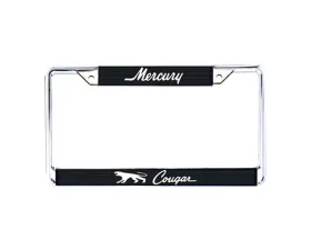 Scott Drake Mercury Cougar License Plate Frame Mercury Cougar 1967-1973