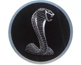 Scott Drake Official Shelby Tiffany Snake Key Fob Emblem
