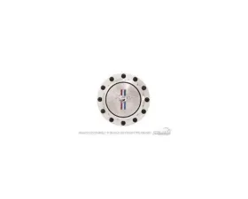 Scott Drake Billet Fuel Cap Horse Emblem Ford Mustang 1964-1973