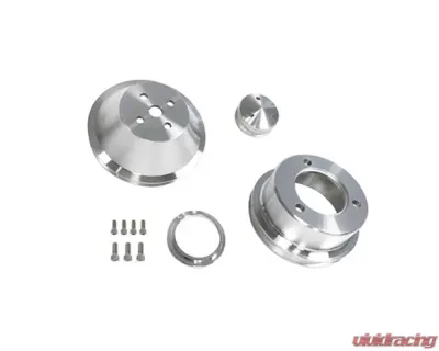 Scott Drake 289-302 Billet Pulley Kit Single Groove Ford Mustang 1965-1969 - B-F101