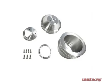 Scott Drake 289-302 Billet Pulley Kit Double Groove Ford Mustang 1965-1969 - B-F102