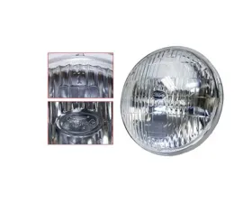 Scott Drake 5 3/4" High Beam Round Halogen Sealed Beam Headlamp Ford Mustang 1964-1973