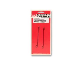 Scott Drake Headliner Rod Retainers Pair Ford Mustang 1964-1968