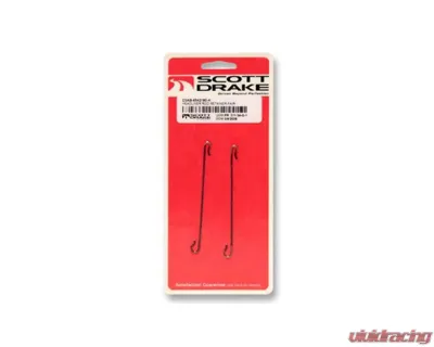 Scott Drake Headliner Rod Retainers Pair Ford Mustang 1964-1968 - C0AB-6542180-K