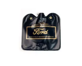 Scott Drake Windshield Washer Reservoir Bag Flip Top Gold Ford Logo Ford Mustang 1966-1967