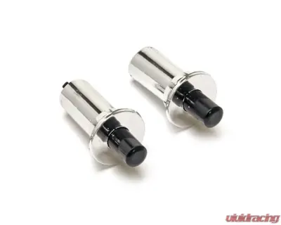 Scott Drake Courtesy Light Switches Chrome Pair Ford Mustang 1965-1967 - C3AZ-13713-ACK