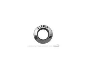 Scott Drake Light Switch Bezel Ford Mustang 1964-1966