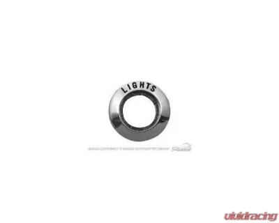 Scott Drake Light Switch Bezel Ford Mustang 1964-1966 - C4DZ-10852-B